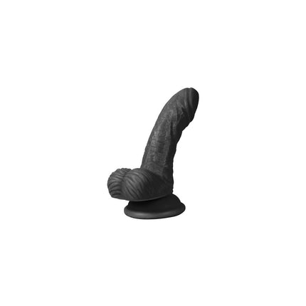 Realistik Siyah Anal Vajinal Penis Vantuzlu Damarli 10cmX2,8cm