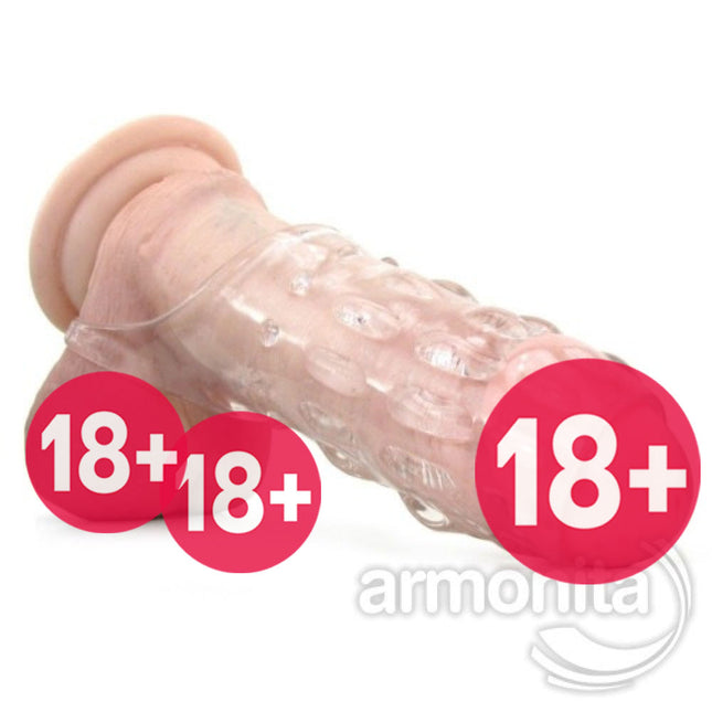 Esmer Silikon Fantezi Penis Kilifi