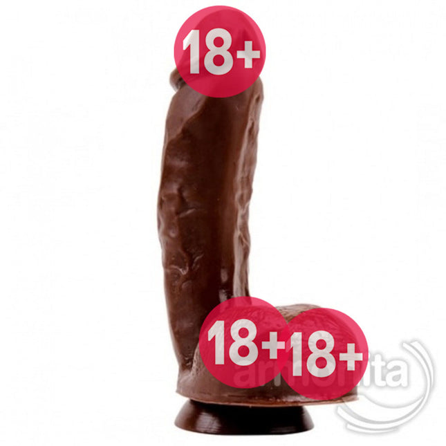 Hard On Brown Realistik Penis