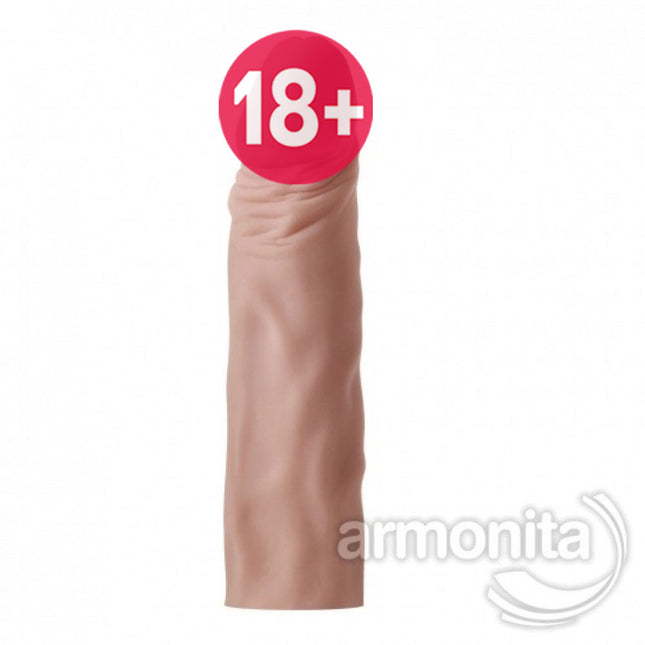 Uzatmali Kalin ve Yumusak Penis Kilifi 3cm Uzatmali