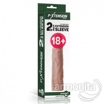 Uzatmali Kalin ve Yumusak Penis Kilifi 3cm Uzatmali