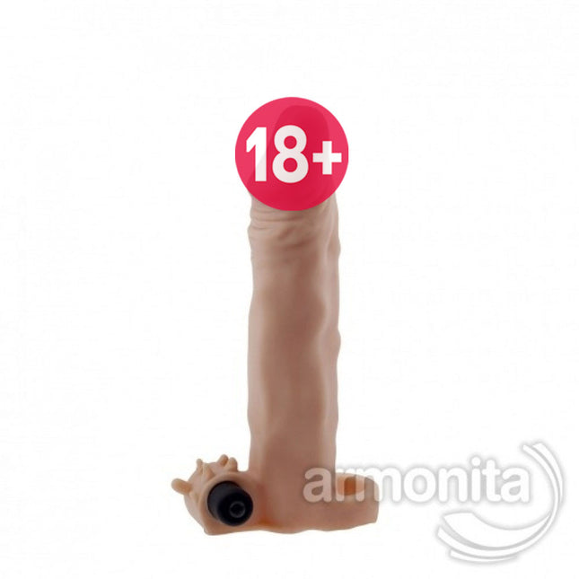 Ten Dokusunda Titresimli Damarli Yüzey Penis Kilifi