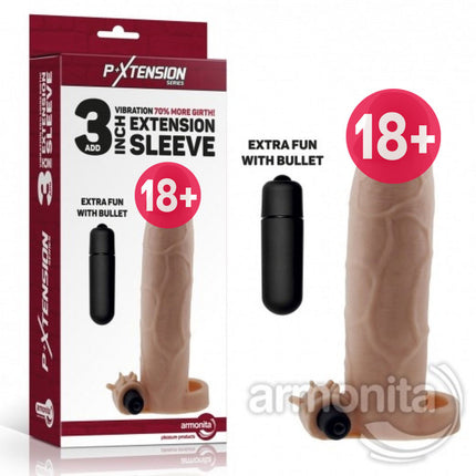 Damarli Klitoral Uyaricili Titresimli Penis Kilifi