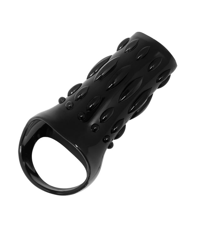 Silikon Kafes Penis Kilifi (Black)