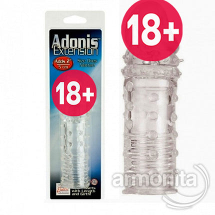 Adonis Seffaf Uzatmali Penis Kilifi