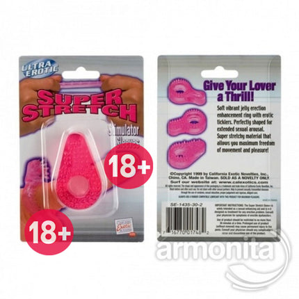 Süper Dayanikli Tirtikli Penis Halkasi