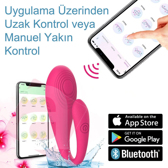 Uygulama Üzerinden veya Manuel Kontrollü Titresimli Orgazm Topu