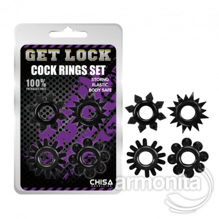 Beaded Cock Rings 4lü Penis Halkasi