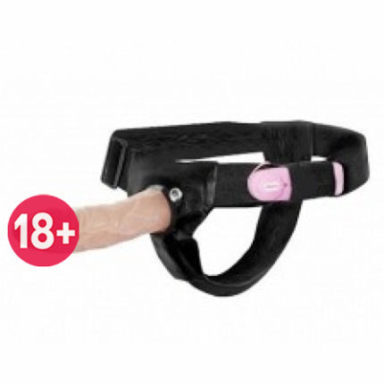 Içi Bos Protez Belden Baglamali Titresimli Penis