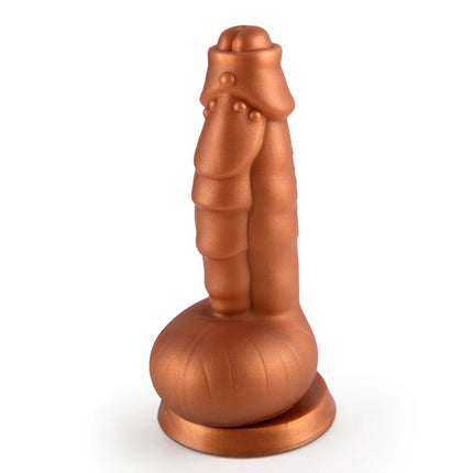 Dev Kalin Canavar Penisi Monster Hippo. 4 Farkli Gövde Kabartmasi, Vücut Isisina Duyarli 13cmX6,3cm