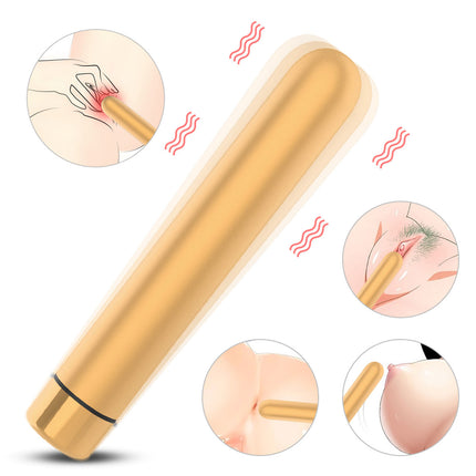 Su Geçirmez, Manyetik Sarjli Mini Bullet Vibratör 11,5 cm X 2 cm