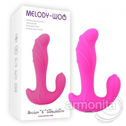 Melody Woo Rocker Sarjli G Noktasi Orgazm Vibratörü