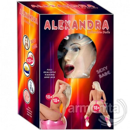 Alexandra 3 islevli Sesli Realistik Sisme Manken
