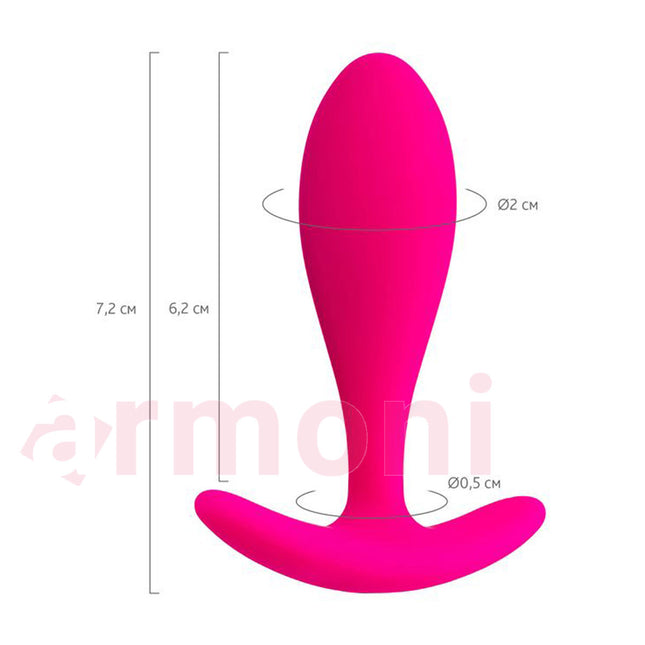 Sapli Anal Anal Baslangiç Tapasi Hub Pembe 7,2cm X 2 cm