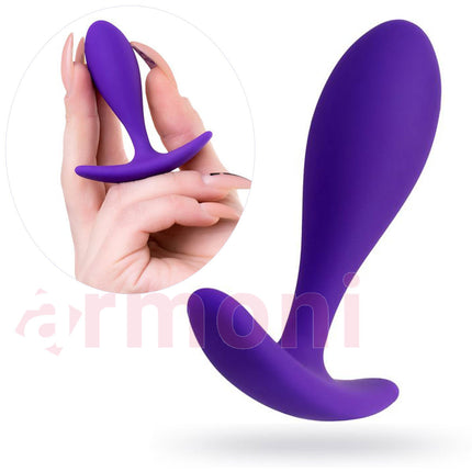 Sapli Anal Anal Baslangiç Tapasi Hub Mor 7,2cm X 2 cm