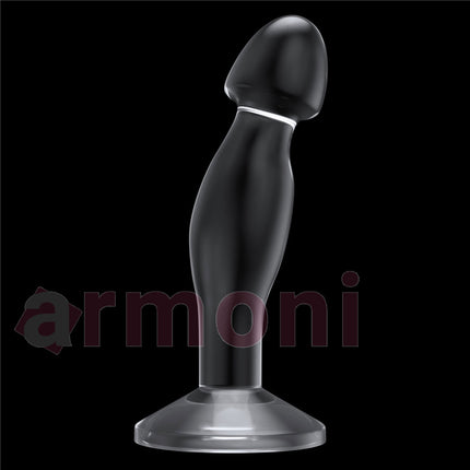 Seffaf Prostat ve G Noktasi Masaj Plug – Yumusak TPE, Ergonomik Tasarim 16,5 cm X 3,9 cm