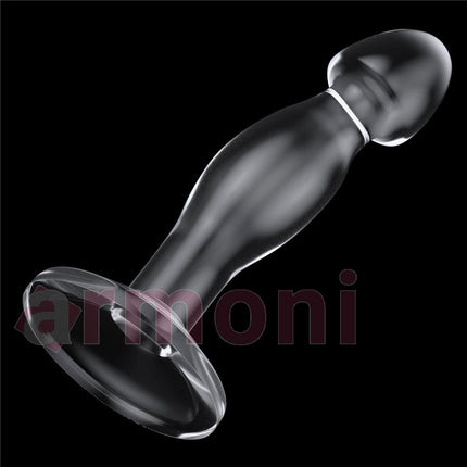 Seffaf Prostat ve G Noktasi Masaj Plug – Yumusak TPE, Ergonomik Tasarim 16,5 cm X 3,9 cm