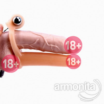 Unisex Titresimli Anal  Penetratör 15,5 cm X 3 cm