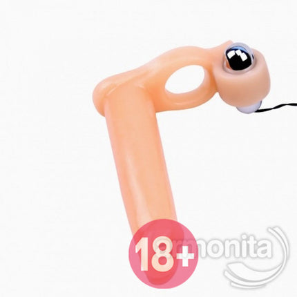 Unisex Titresimli Anal  Penetratör 15,5 cm X 3 cm