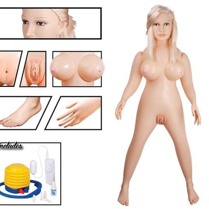 Linda 3 islevli Sesli Realistik Sisme Manken