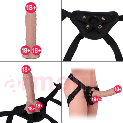 Kemer Askili Belden Baglamali Penis Apollo 17,5cmX4,8cm