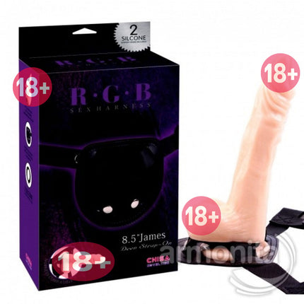Belden Baglamali James Deen Realistik Dildo