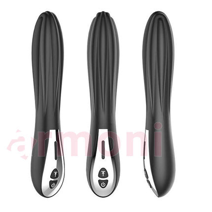 Sarjli 12 Fonksiyonlu Modern Tasarim Vibratör, Siddetli Uyarim 22cm X 15 cm X 3,5 cm