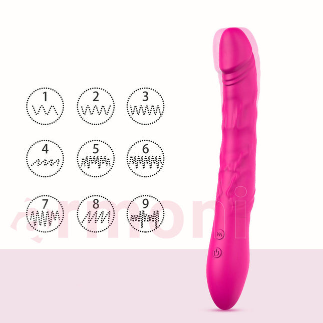 King Super Model – 360 Derece Dönüslü G Noktasi Vibratörü 20,3 cm X 4,8 cm