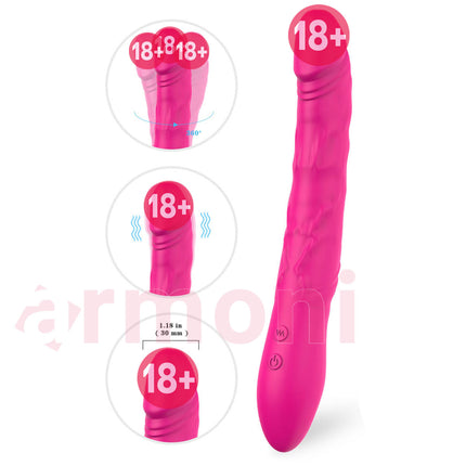 King Super Model – 360 Derece Dönüslü G Noktasi Vibratörü 20,3 cm X 4,8 cm