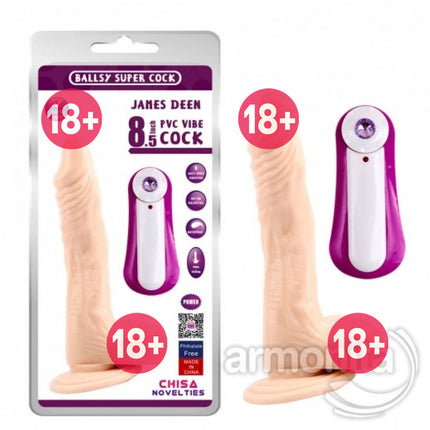 Realistik Döner Basli Titresimli Yapay Dildo