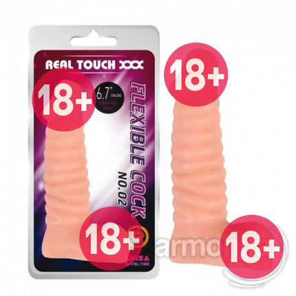 Süper Esnek Doku Realistik Dildo