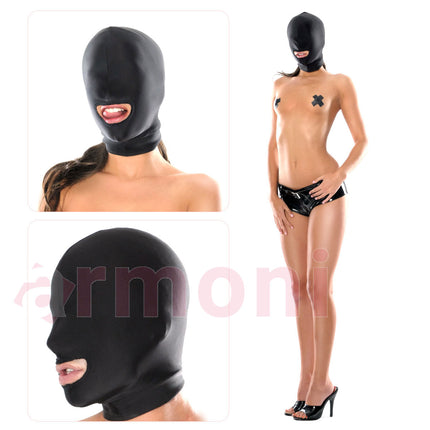 Kapali Göz Açik Agiz Maske UNISEX