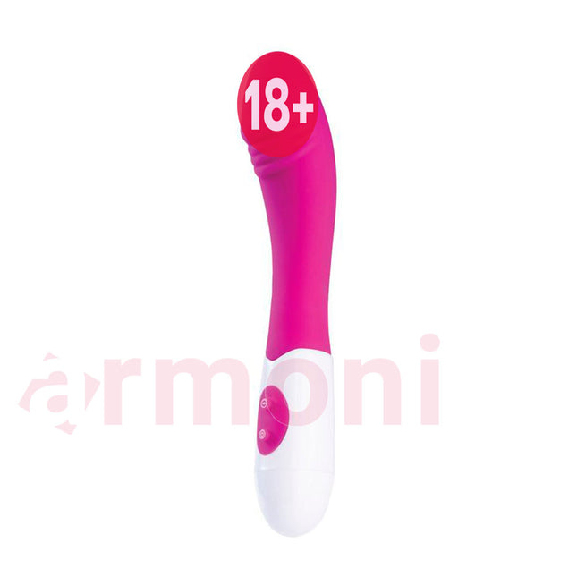 10 Fonksiyonlu Silikon G Noktasi Uyarici Vibratör Una 19,8 cm X 4,1 cm