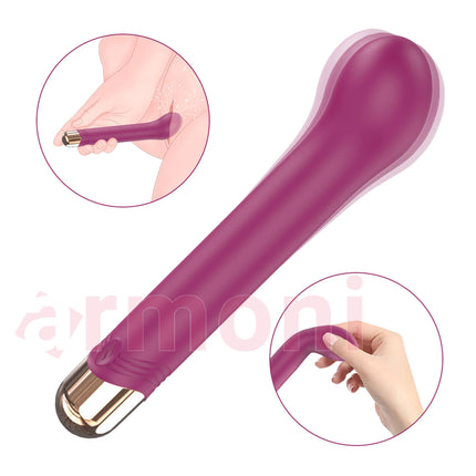 Melody G Noktasi Vibratörü – 9 Titresim Modlu, Sessiz Güçlü Titresim 17,7 cm X 3,3 cm