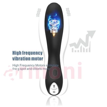 Bending Dildo Vibratör – Sessiz ve Güçlü G Noktasi Uyaricisi 12 Fonksiyonlu 19 cm X 4cm