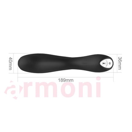 Bending Dildo Vibratör – Sessiz ve Güçlü G Noktasi Uyaricisi 12 Fonksiyonlu 19 cm X 4cm