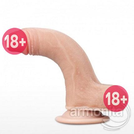 Çift Katmanli Ultra Yumusak Anal Vajinal Realistik Dildo