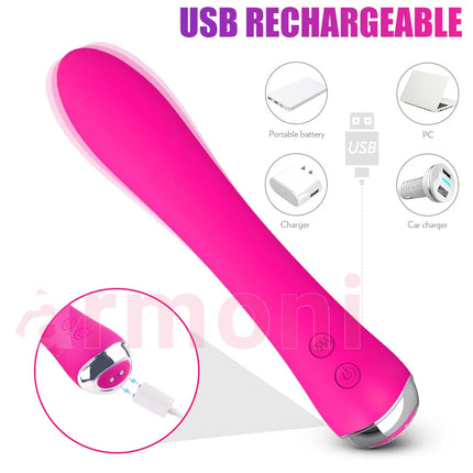 Manyetik Sarjli Isitmali Titresimli Vibratör 17,5 cm X 3,4 cm