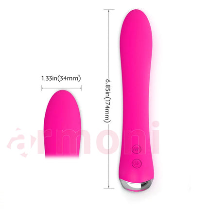 Manyetik Sarjli Isitmali Titresimli Vibratör 17,5 cm X 3,4 cm
