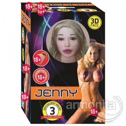 Jenny Kumral 3 islevli Sesli Realistik Sisme Manken