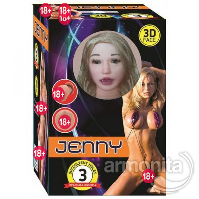 Jenny Kumral 3 islevli Sesli Realistik Sisme Manken