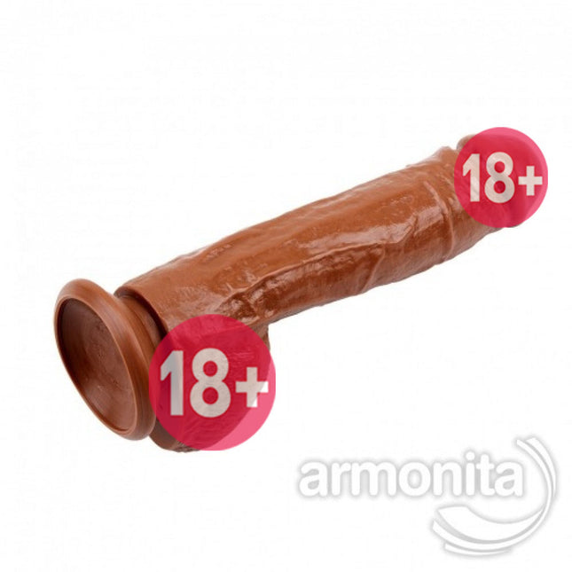 Damarli Kalin 10 Inch Realistik Latin Dildo