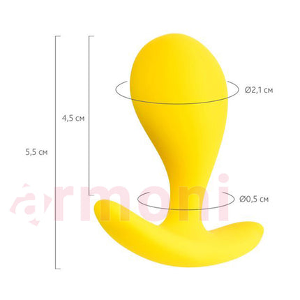 Ilk Deneyim için Minik Anal Plug Blob  5,5cm x 2,1cm