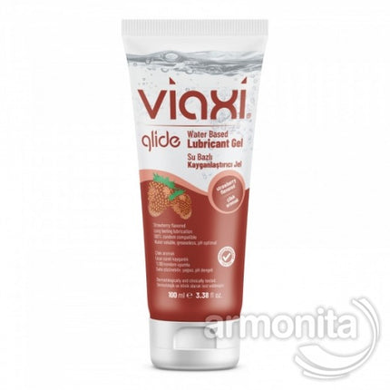 Viaxi Glide Çilek Aromali Kayganlastirici Jel 100