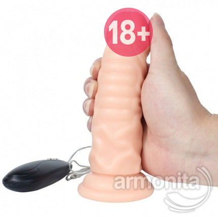 Devin 20 Mod Titresimli Vantuzlu Realistik Dildo