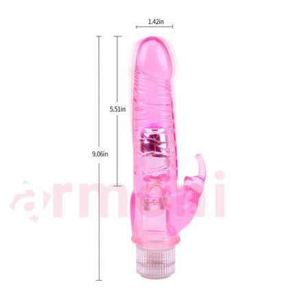 Glitters Çoklu Uyaricili Jel Vibratör 14,5 cm X 4,2 cm