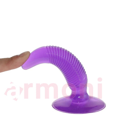 Konik Uçlu Kolay Yerlestirilebilir Twister Jel Dokulu Anal Plug  12 cm X 2,5 cm