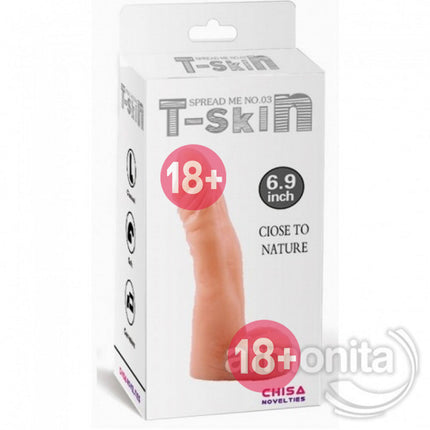 T-Skin Ince Uç Anal Realistik Penis