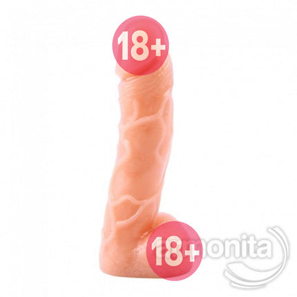 Realistik Damarli Yüzey Testisli Penis