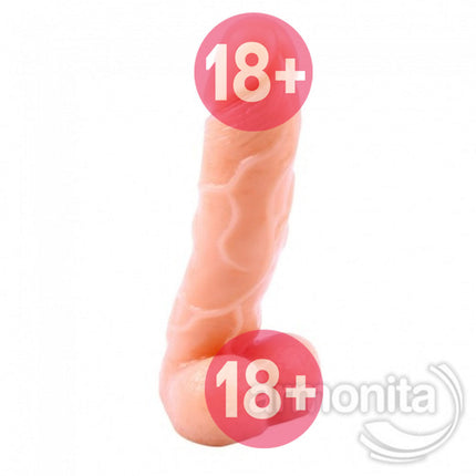 Realistik Damarli Yüzey Testisli Penis
